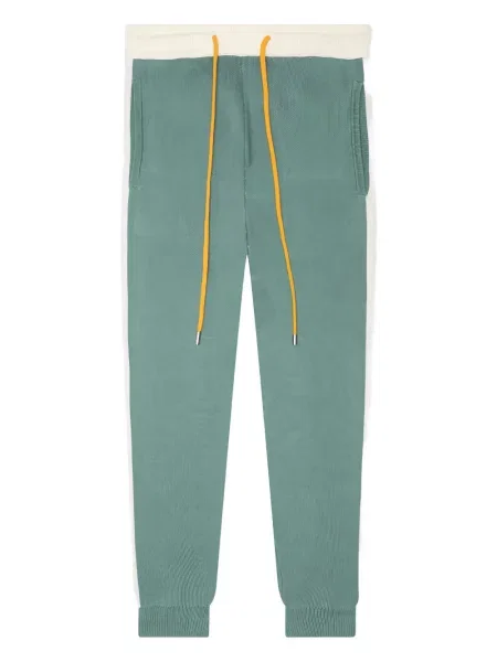 Pantaloni Rhude tricotate verde