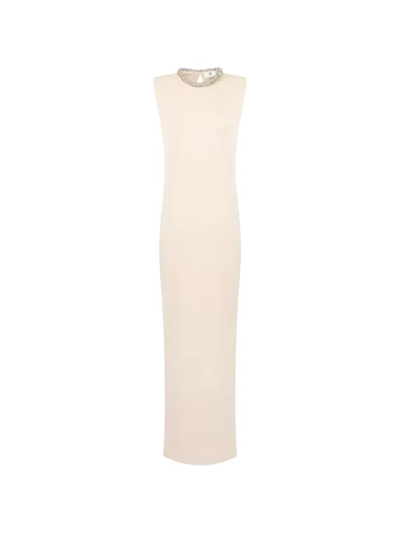 Maxi rochie maxi Elisabetta Franchi fără mâneci de costum