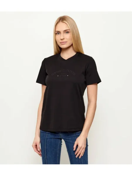Elisabetta Franchi Tricou negru