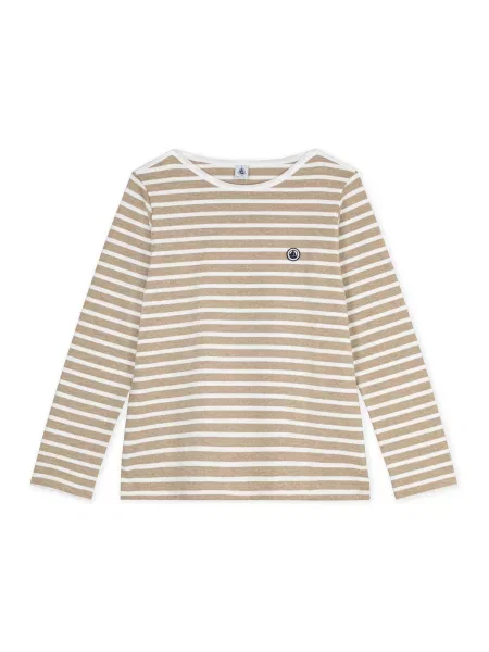 Tricou Petit Bateau bej