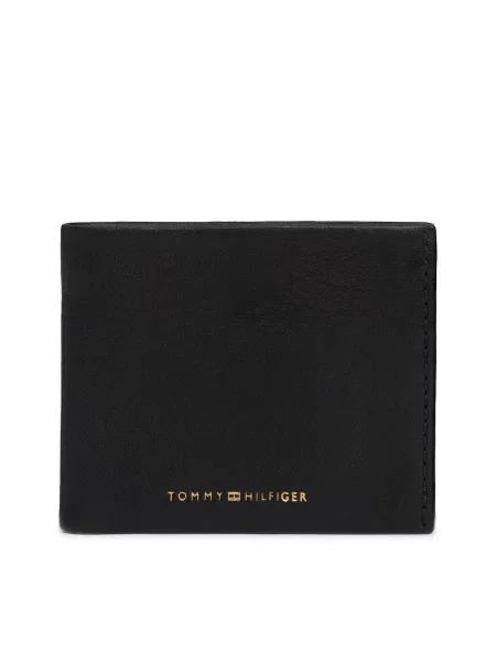 Tommy Hilfiger Peňaženka Th Seasonal Mini Cc Wallet čierna