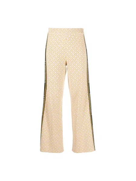 Dzianinowe spodnie J.lindeberg casual białe