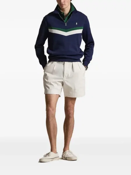 Gulerat tricou polo Polo Ralph Lauren cu decolteu în V fără mâneci maro