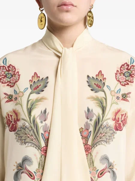 Bluză Etro cu model floral cu imagine