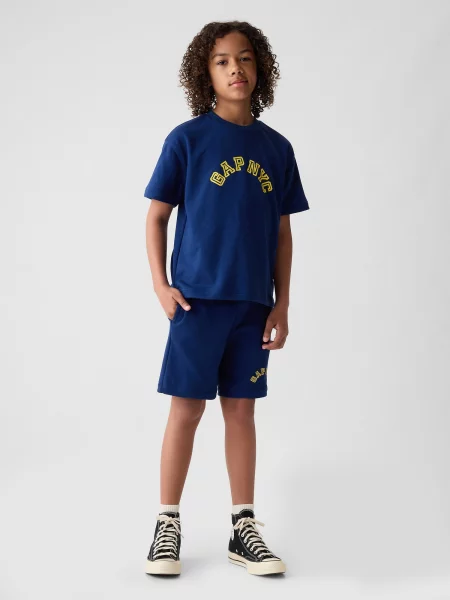 Тениска Gap синьо