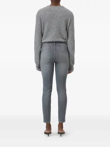 Слаб дънки skinny fit Closed сиво