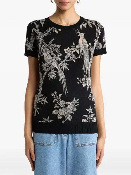Tricou Etro de lână negru