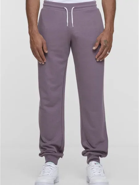 Frotir športne hlače Urban Classics siva
