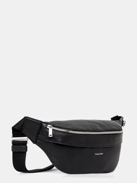 Borsetă Calvin Klein Raised Waistbag negru
