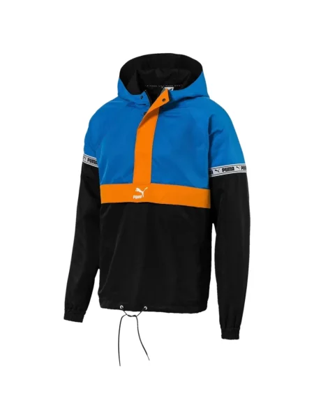Hanorac cu glugă Puma cu autograf negru