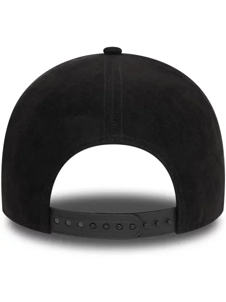 New Era čiapka so šiltom FAUX SUEDE E-FRAME čierna