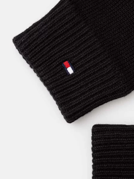 Tommy Hilfiger Pánske rukavice Essentials čierna