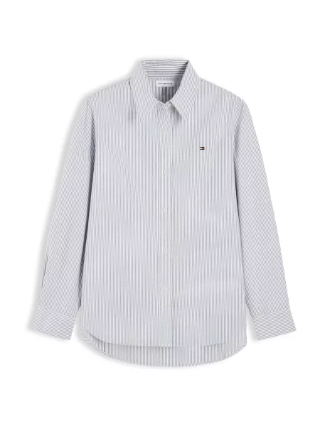 TOMMY HILFIGER Bluză albastru marin / murdar alb