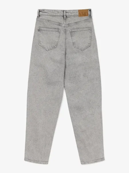Vero Moda Džínsy Tessa Mom Fit sivá