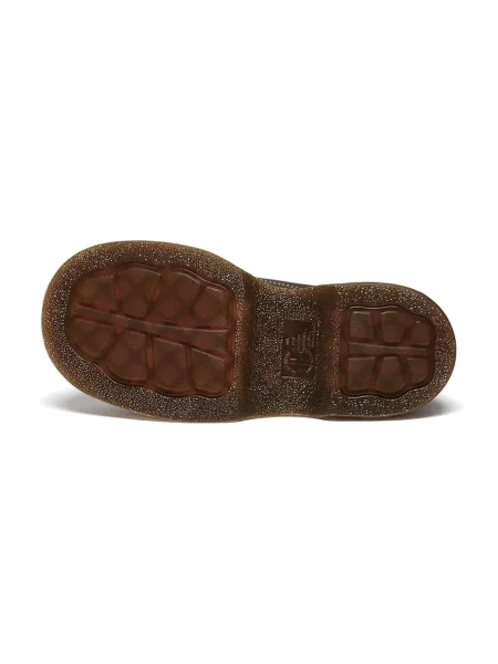 Шкіряні туфлі Dr. Martens Buzz 5i на платформі коричневий