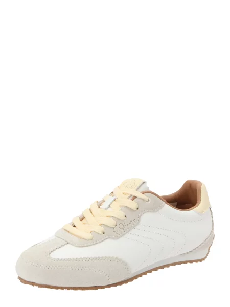 Sneakerși S.oliver Black Label alb