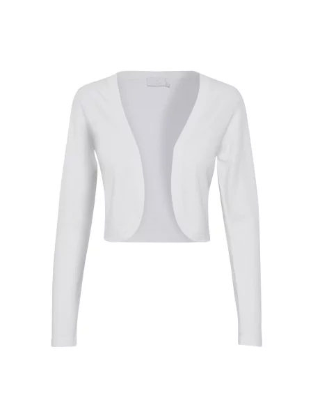 Bolerko z szalowym kołnierzem model ‘ASTRID’ Kaffe biała