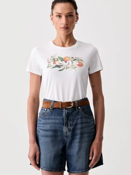 Levi's tričko THE PERFECT TEE bílé