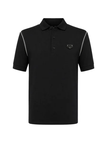 Polokošeľa Philipp Plein čierna