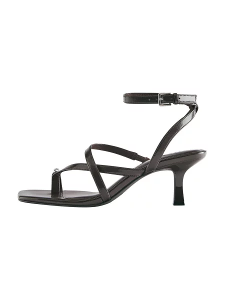 Pull&Bear Flip-flops închis maro