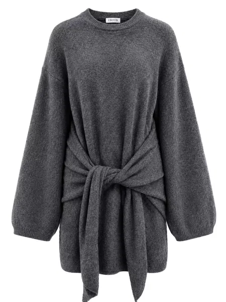 EDITED Rochie tricotat Xanthe' gri