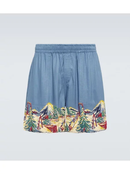 Kratke hlače Bode modra