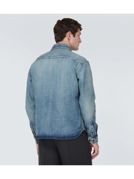 Marškiniai Saint Laurent mėlyna