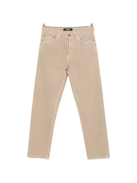 Blugi drepți Zegna cu 5 buzunare