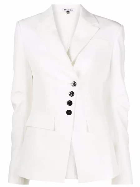 Marynarka Krizia asymetryczna jednorzędowa biała