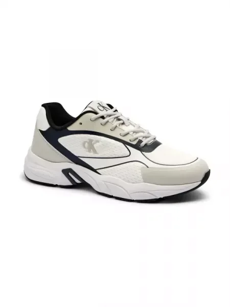 Calvin Klein Jeans Sneakers RETRO alb