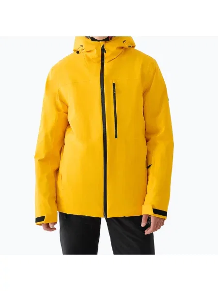 Geacă de schi pentru bărbați 4F yellow galben