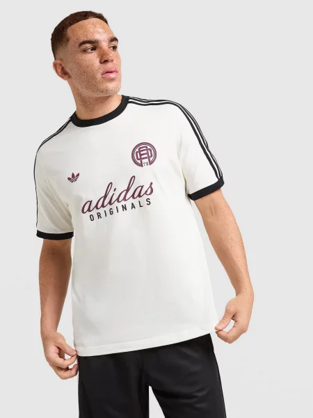Adidas T-Shirt Everyday Casual Wear beżowa
