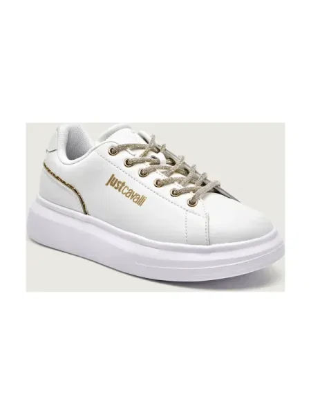 Sneakers Just Cavalli alb
