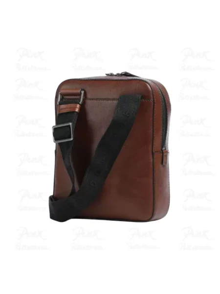 Torba crossbody The Bridge skórzana brązowa