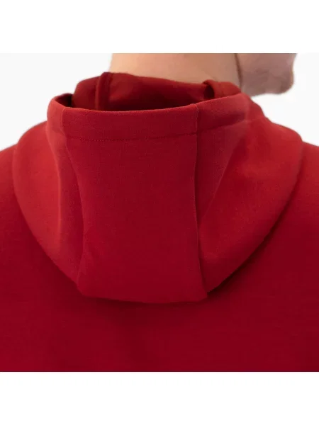 Bluza z kapturem Jako Premium Basics czerwona