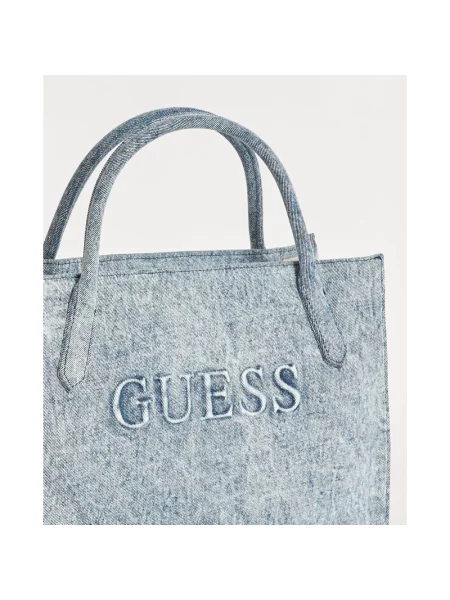 Shopperka Guess niebieska
