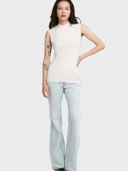 Топ G-star Raw білий