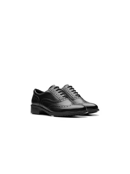 Poltopánky Clarks Havisham Oak čierna