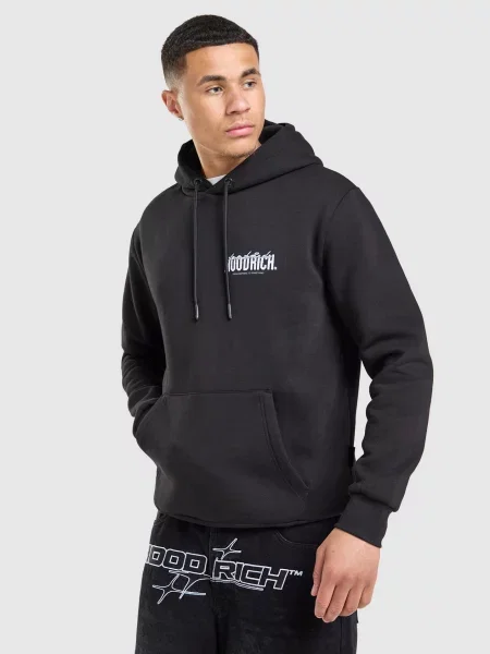 Hoodrich Bluza Z Kapturem Magma czarna