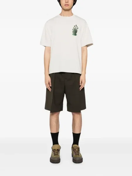 Tricou Melt cu broderie gri