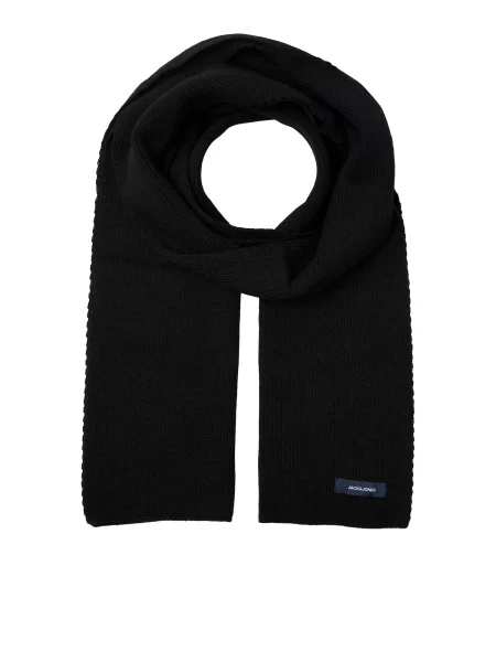 JACK & JONES Κασκόλ JACDna' μαύρο