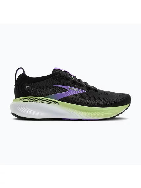 Дамски обувки за бягане Brooks Adrenaline GTS 25 black/blackened pearl/purple черно