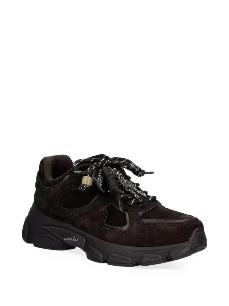 Sneakerși Guess din piele de căprioară maro