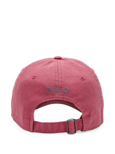 Pledinės kelnės Polo Ralph Lauren ruoželis su užsegama apykakle mėlyna