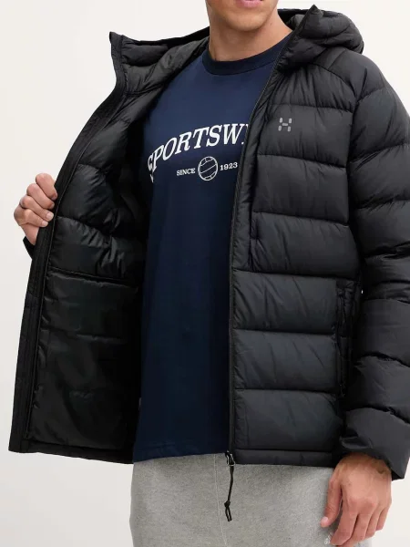 Пуховик Haglofs синий