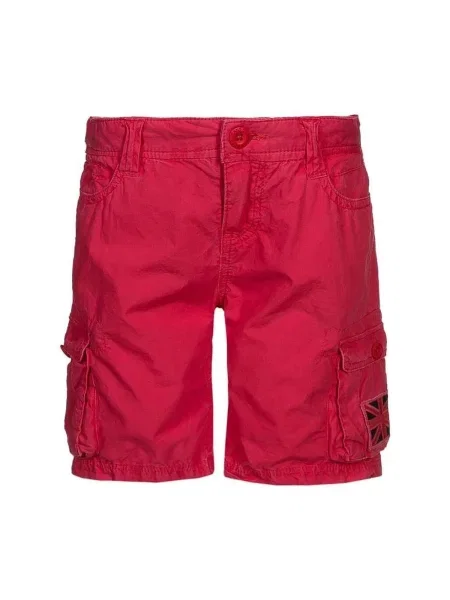 Pantaloni copii Pepe Jeans roșu
