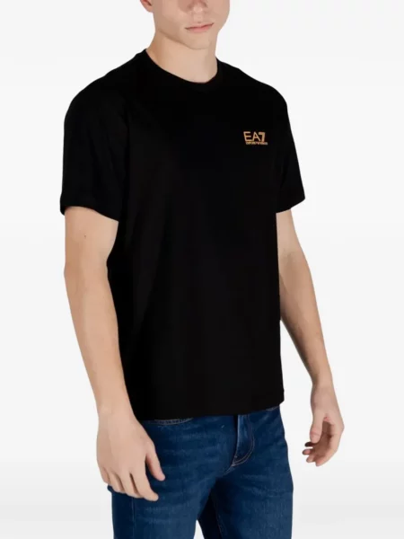 Μπλούζα Ea7 Emporio Armani με σχέδιο μαύρο