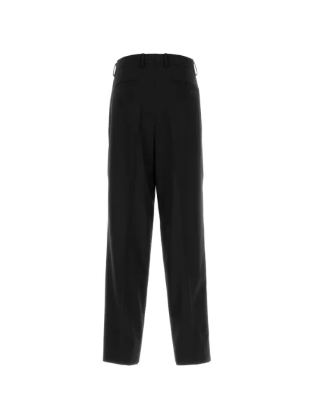 Pantaloni Dolce & Gabbana de lână negru