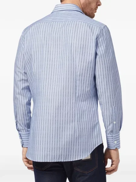 Pruhované pruhované košile Billionaire modré