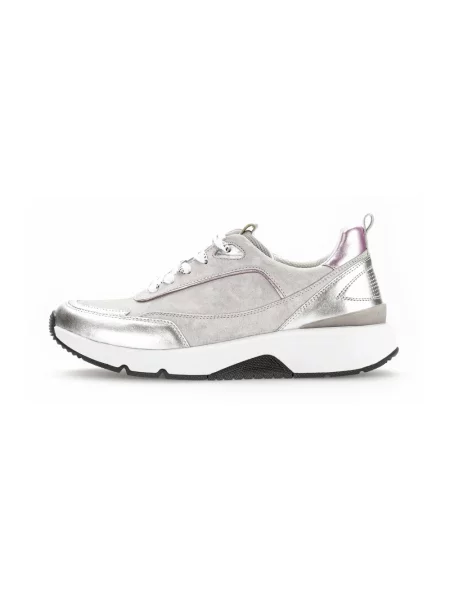 Sneakersy Gabor skórzane szare